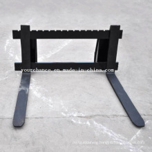 High Quality Quick Hitch Type Durable Steel Forged Pallet Fork for Tractor Front End Loader Made in China